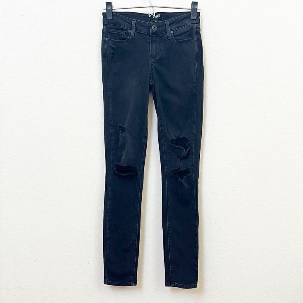 PAIGE Verdugo Ankle Distressed Jeans